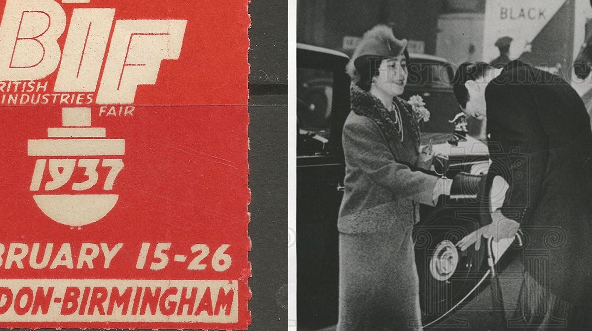 Venesta exhibits in the 1937 British Industries Fair as the makers of “Plymax”