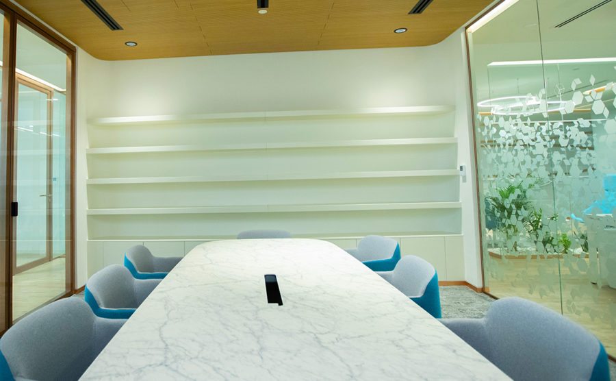 Britishvolt Office at Reem Island, Abu Dhabi | Installation of Single Glazed Partitions & Operable Walls