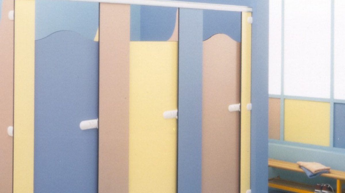 Venesta introduces colours never seen before in a washroom.