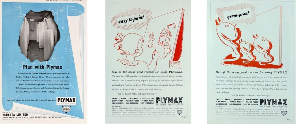 Venesta introduces Plymax, metal faced plywood.