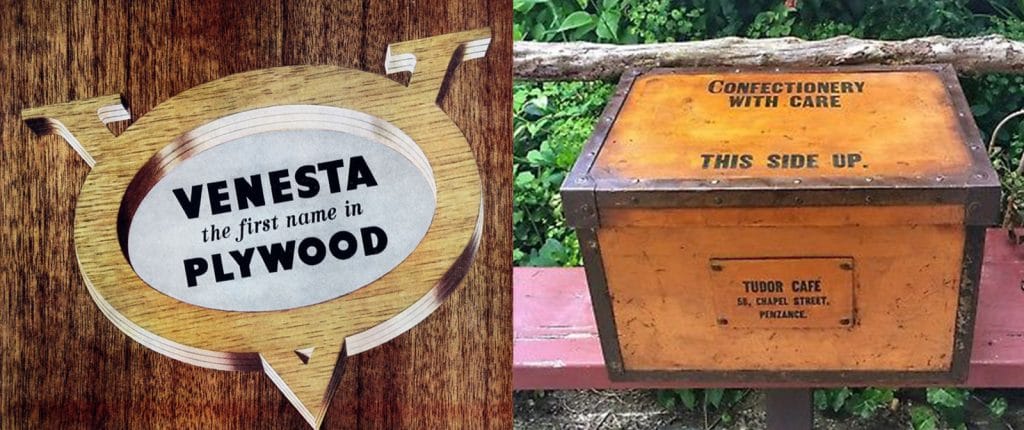Venesta, the first name in Plywood.