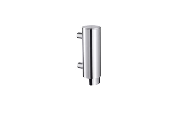 Cylindrical liquid soap dispenser