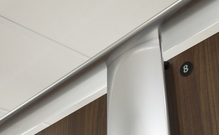 The London Eye | Equinox, Solid Surface Vanity & Vepps SGL