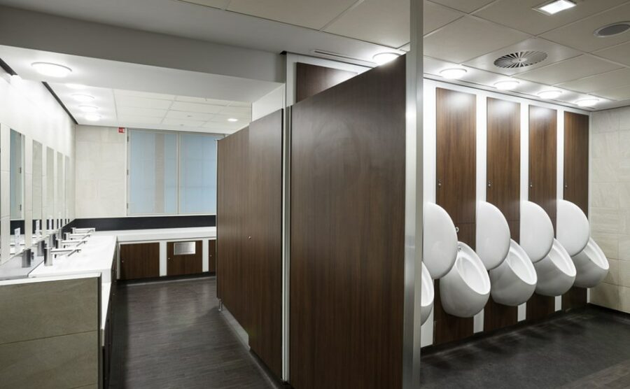 The London Eye | Equinox, Solid Surface Vanity & Vepps SGL